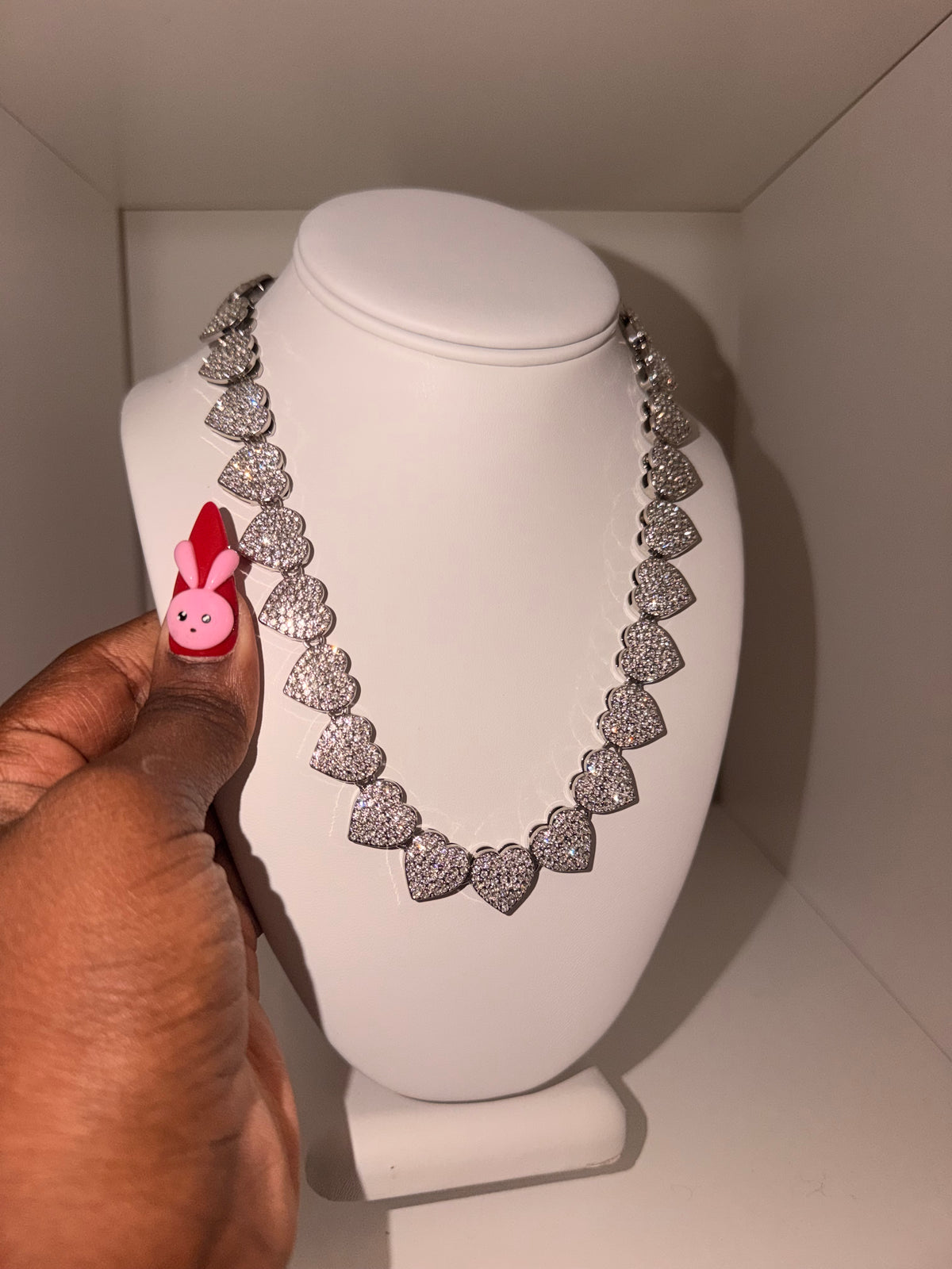 Heart Cuban Necklace