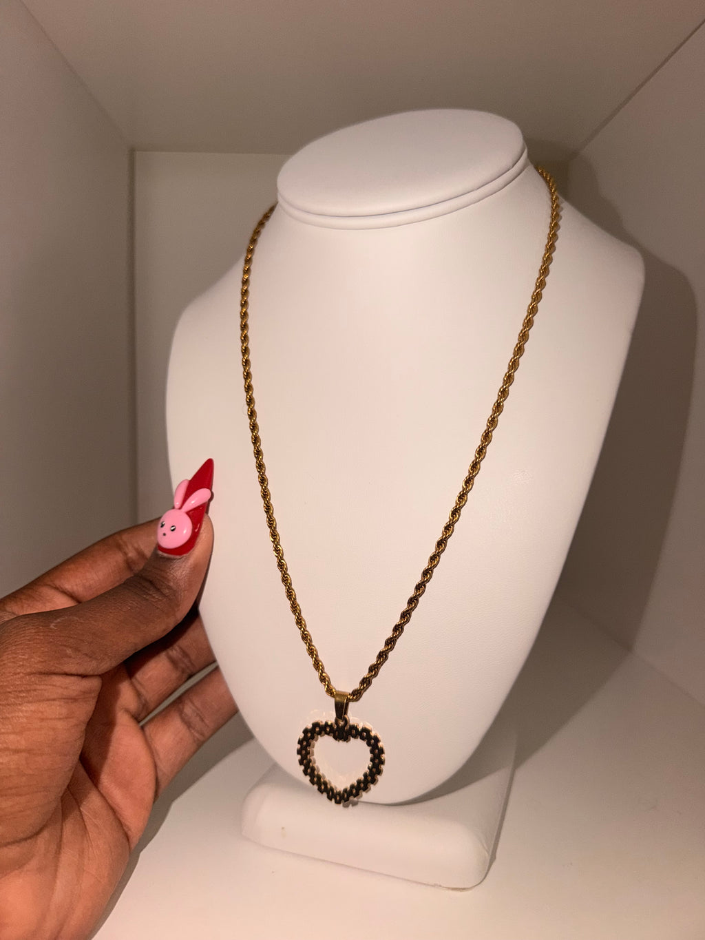 Gold Heart Necklace