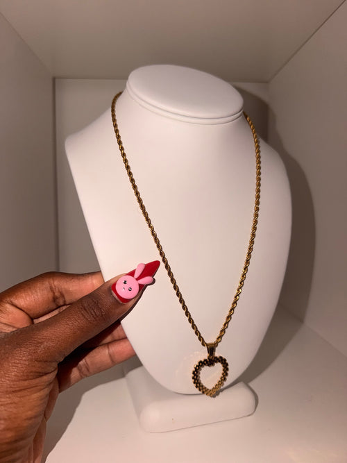 Gold Heart Necklace