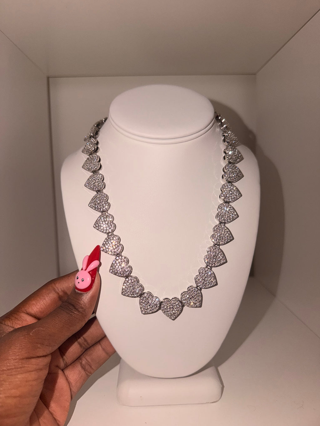 Heart Cuban Necklace