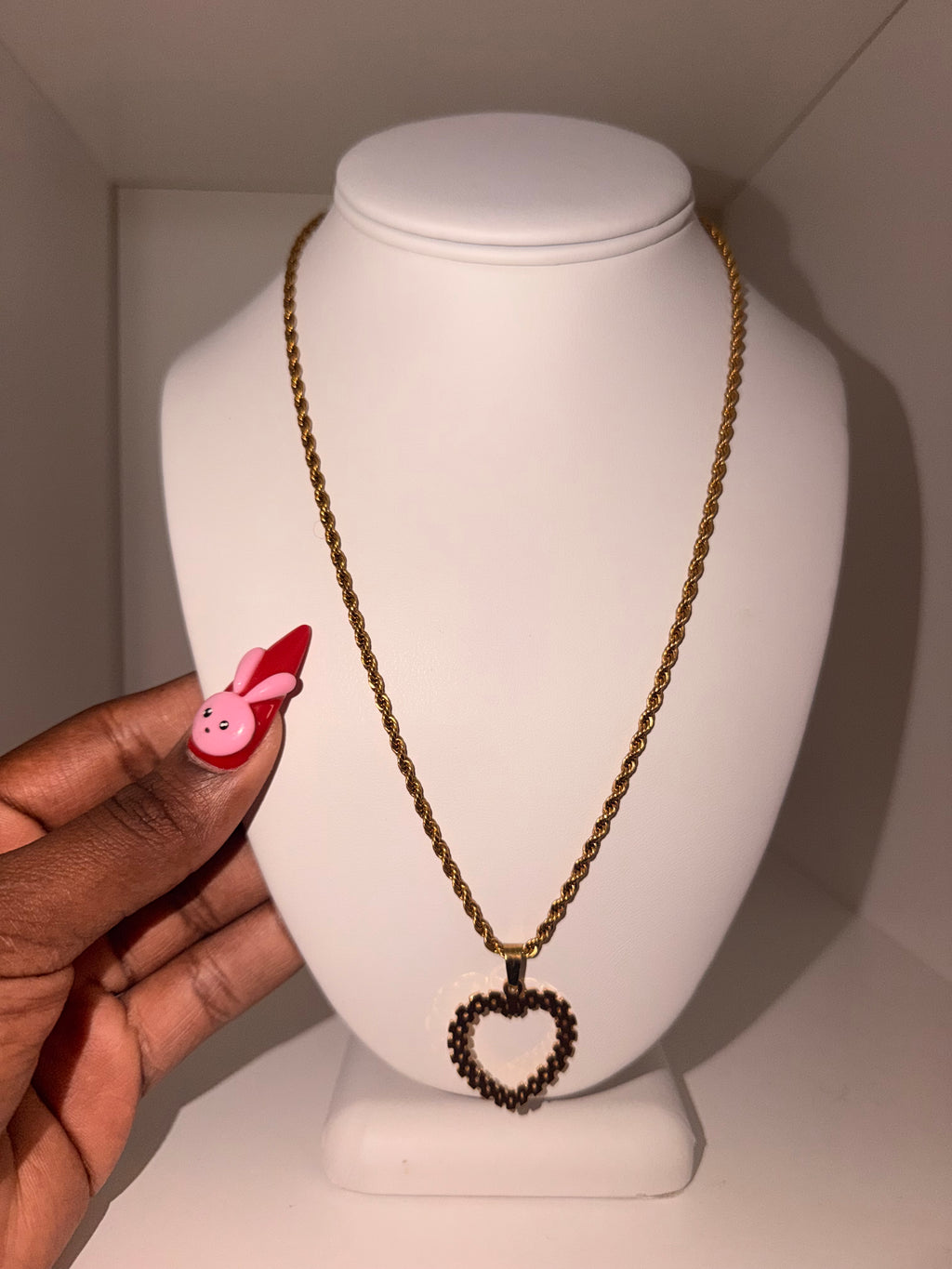 Gold Heart Necklace