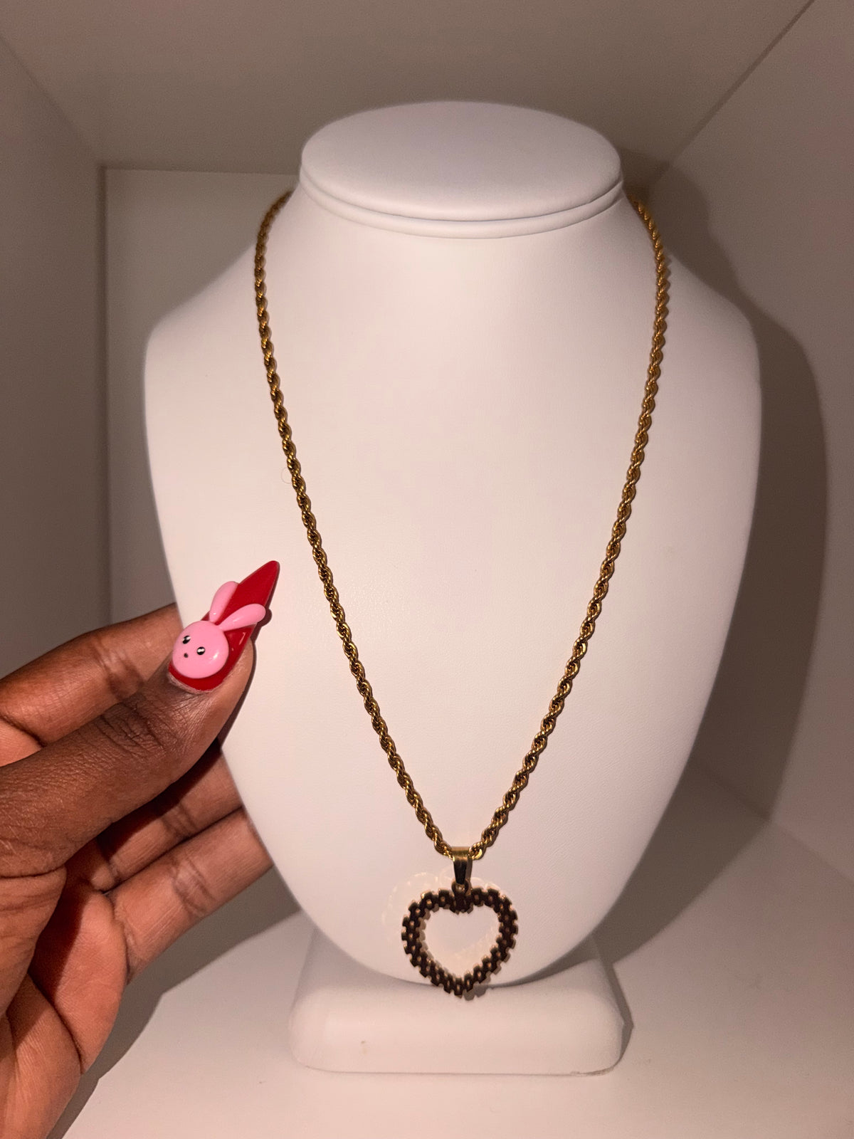 Gold Heart Necklace